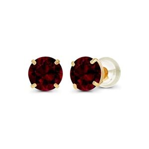 10k solid gold natural earrings
